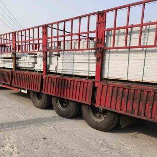 中山 白麻荔枝面外墙干挂，工厂装车日常