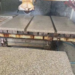 中山 黄金麻荔枝面成品板加工