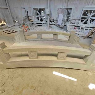 中山 芝麻灰花岗岩异形加工-拱桥，石桥