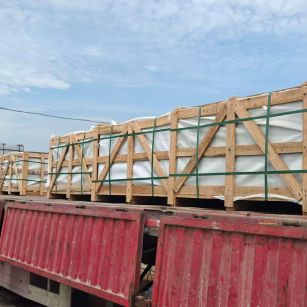 中山 芝麻白花岗岩地铺石出口专车-泰国游