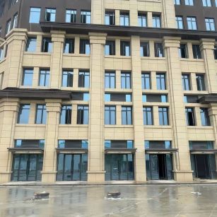 中山 黄金麻花岗岩荔枝面小区外墙干挂