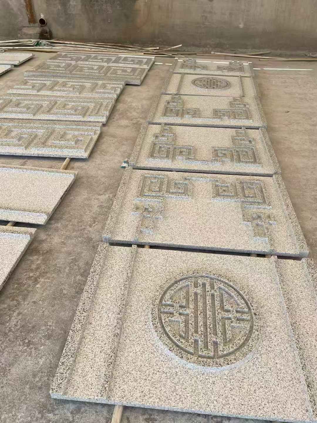 中山 白麻花岗岩外墙立面雕刻板