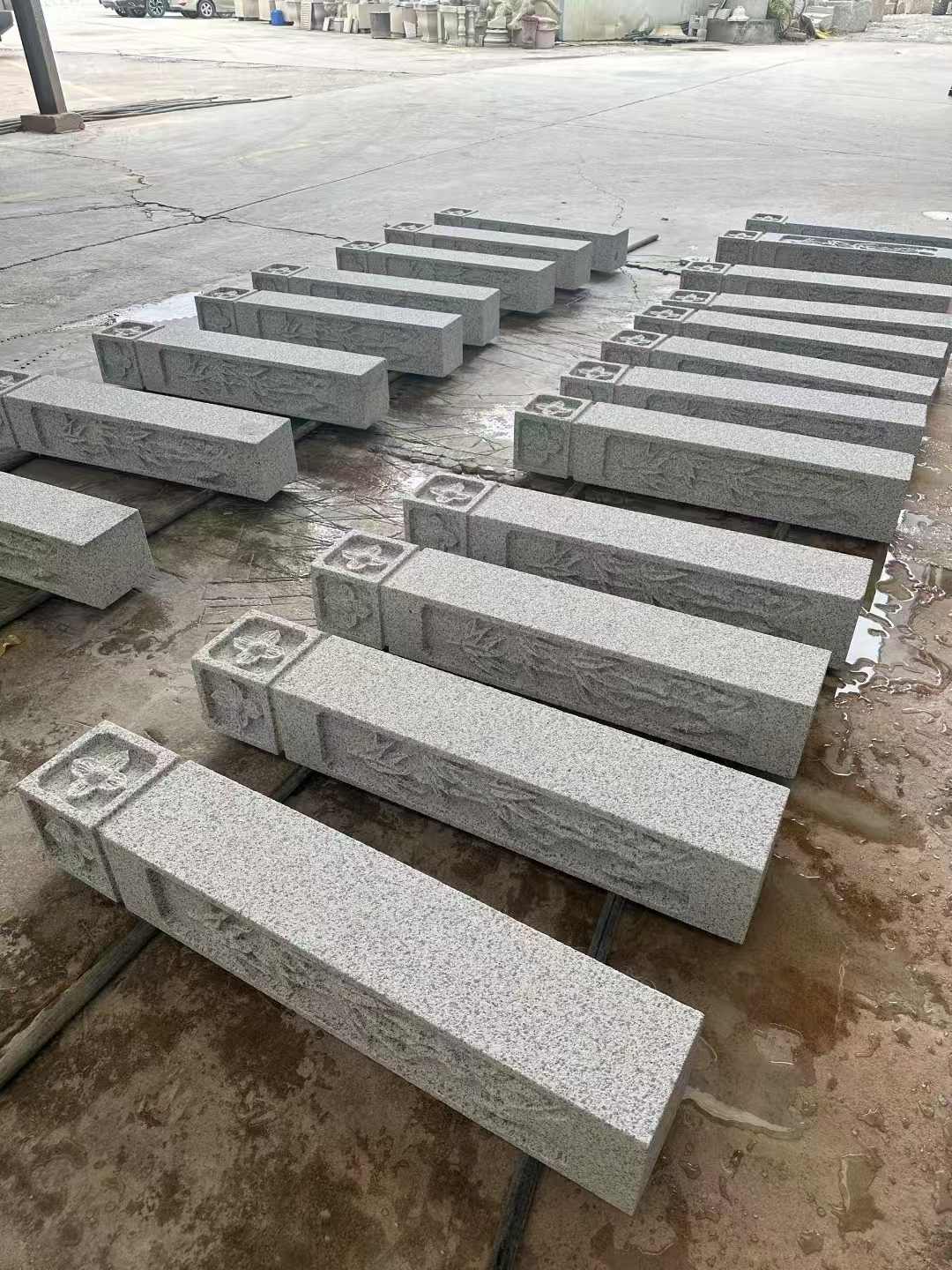 中山 白麻方柱雕花防水