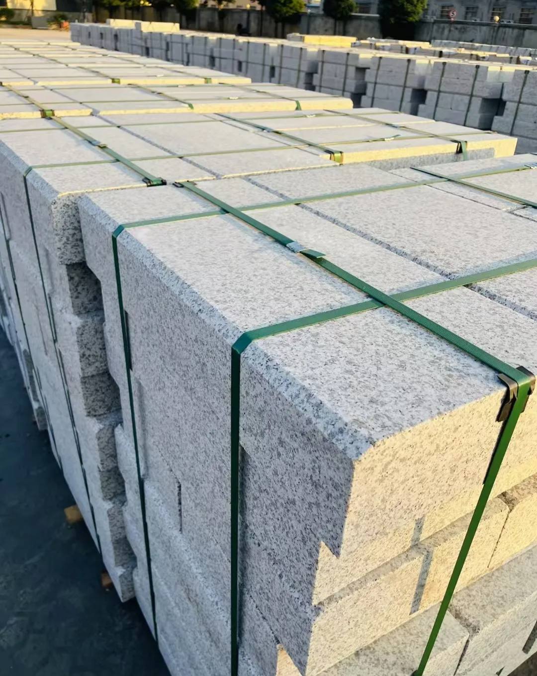 中山 白麻花岗岩路沿石，马路牙子，路缘石，平石，立缘石等