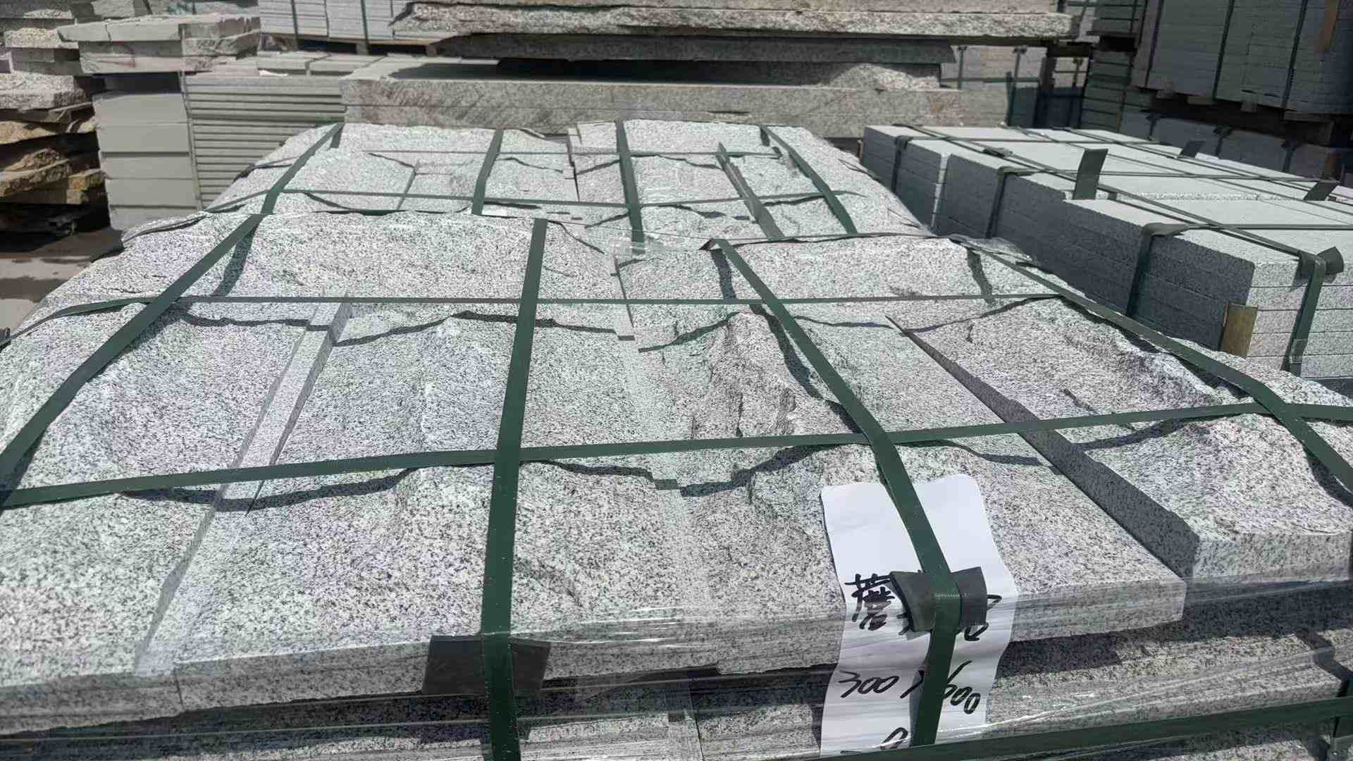 中山 芝麻白蘑菇石成品